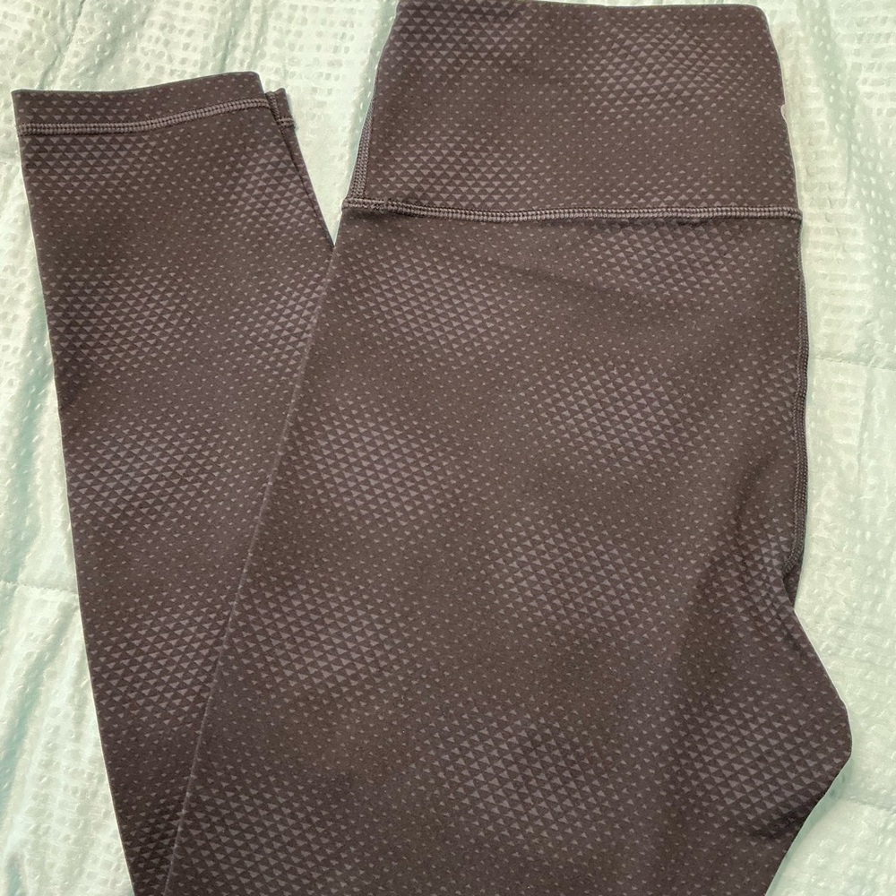 VM Textured Black Leggings